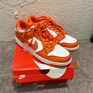 Nike Dunk Low SP in Bold Orange